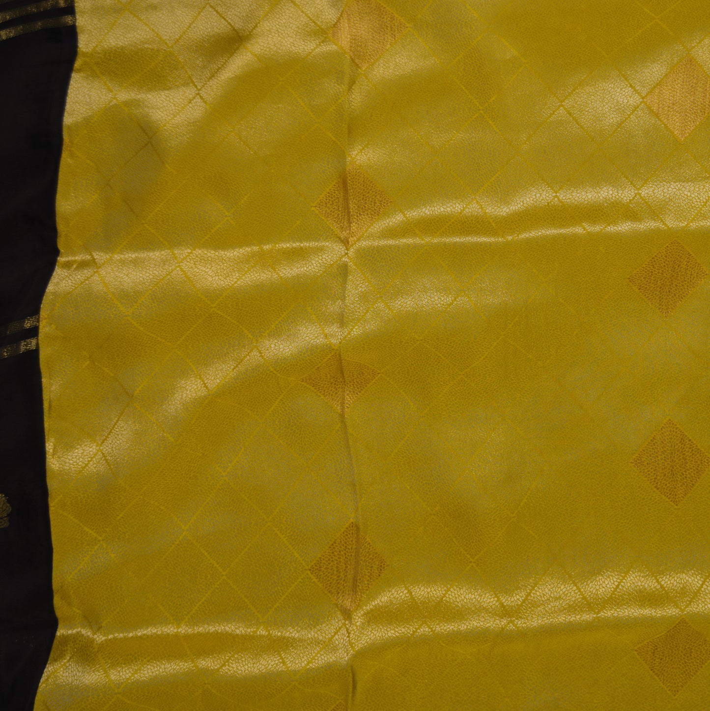 Black pure viscose crepe saree
