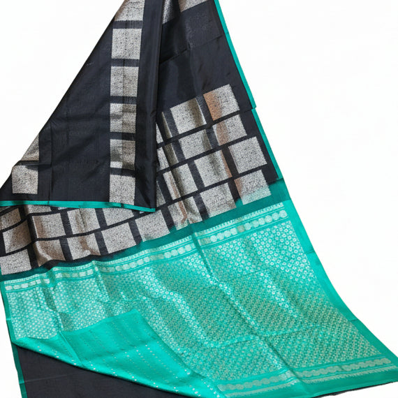 Black pure pattu venkatagiri silk saree