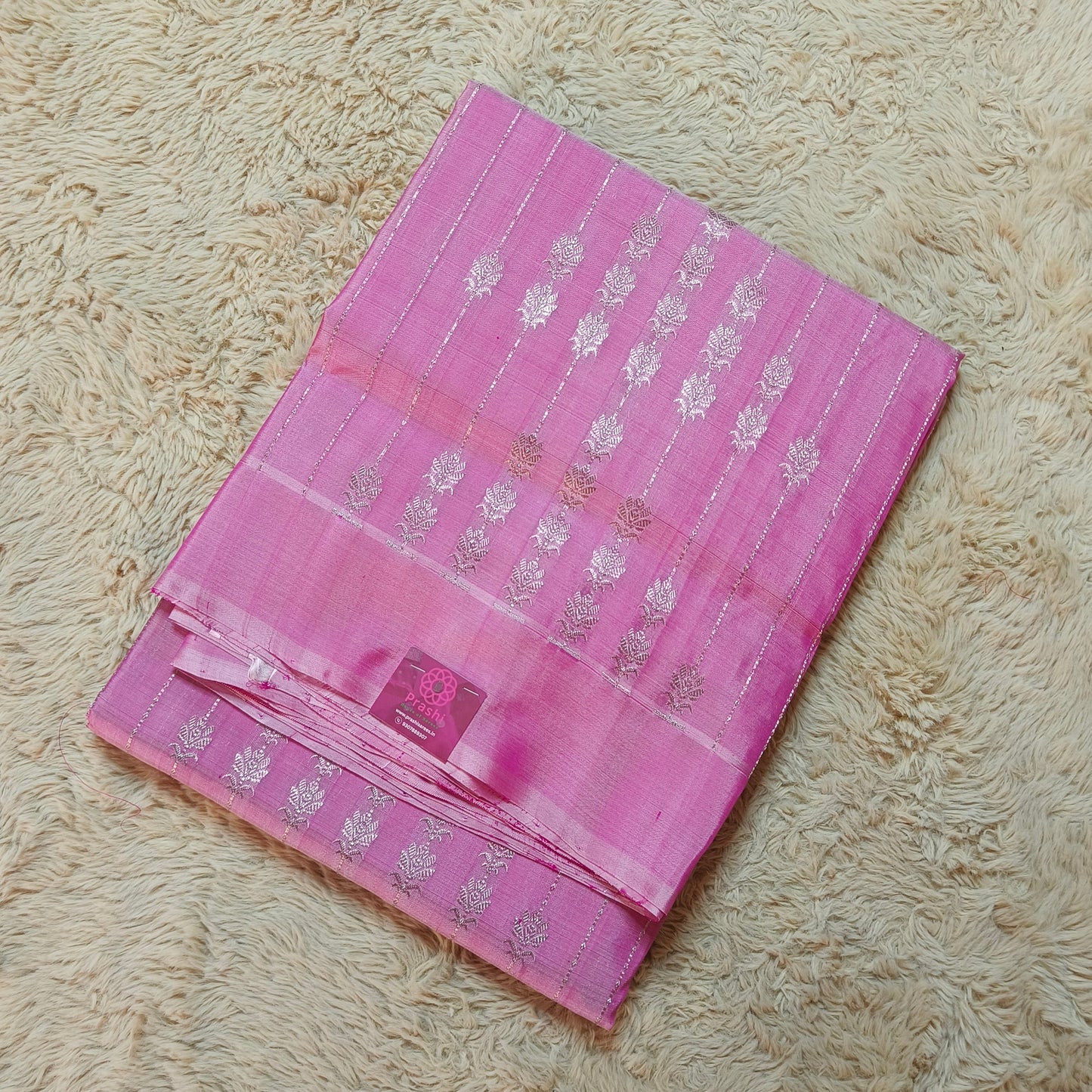 Light pink pure pattu venkatagiri silk saree