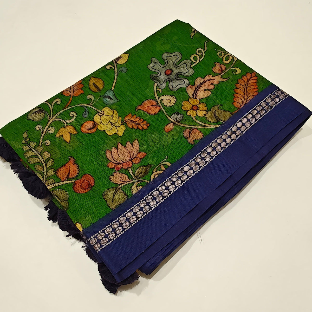 Green Handloom kota vidarba saree