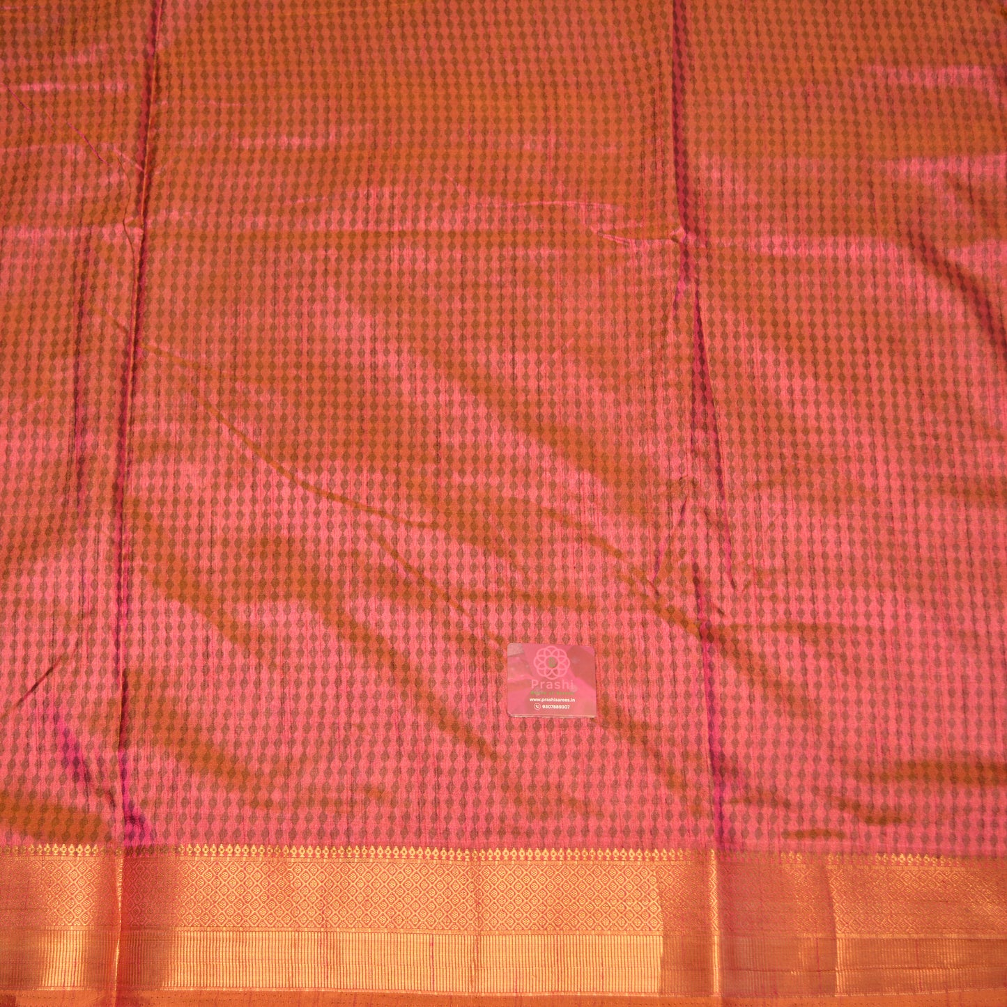 Purple with pink patola saree